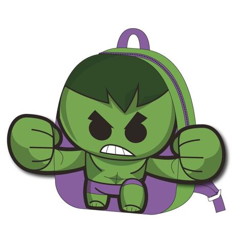 Marvel Hulk plush backpack 22cm 8445484509328