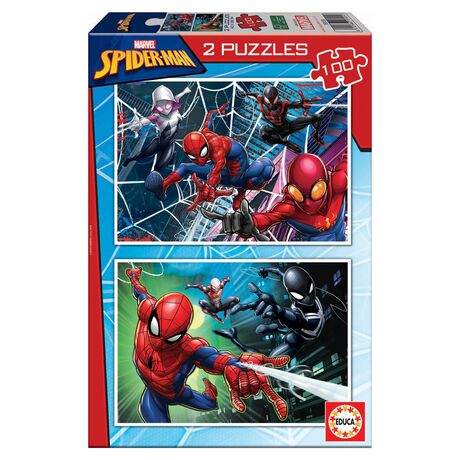 EDUCA Puzzle - Marvel Spiderman 2x100pcs