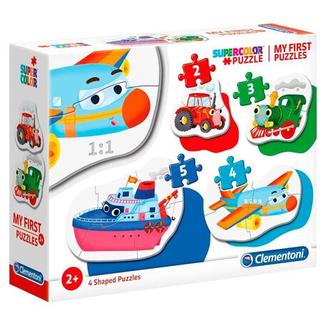 Clementoni Puzzle - Means of Transport My First 3-6-9-12pcs