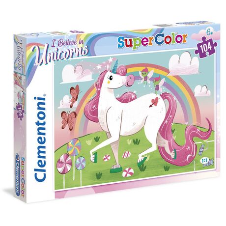 Clementoni Puzzle - I Believe in Unicorns 104pcs