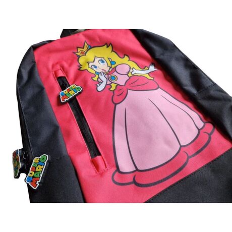 Super Mario Bros Peach backpack 40cm 8029085008659