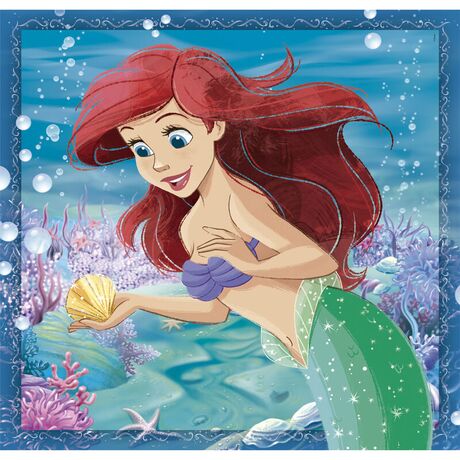 Clementoni Puzzle - Disney Princess 3x48pcs