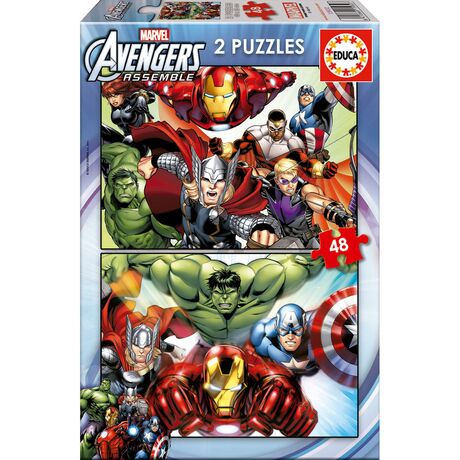 EDUCA Puzzle - Marvel Avengers 2x48pcs