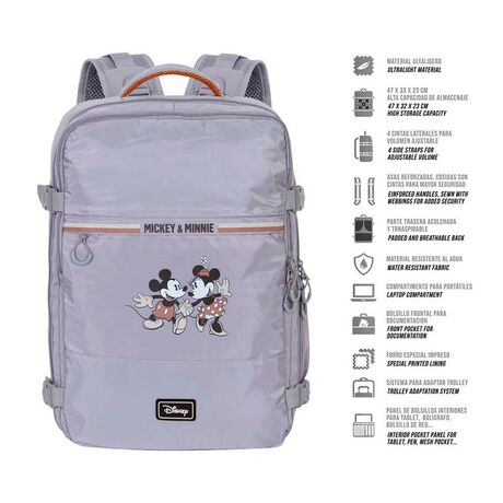 Disney Minnie & Mickey backpack 49cm 8445118077926