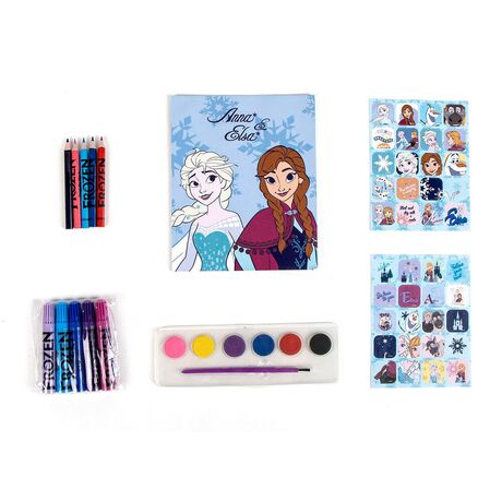 CERDÁ Disney Frozen backpack stationery set