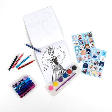 CERDÁ Disney Frozen backpack stationery set