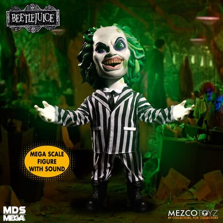Beetlejuice Talking figure 38cm 696198904031