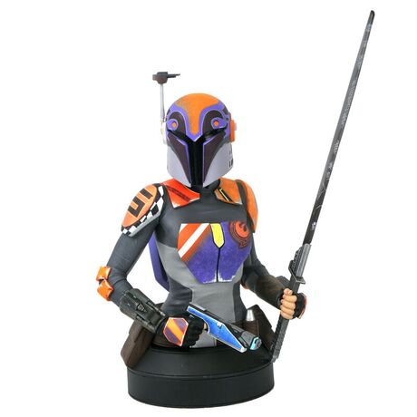 DIAMOND SELECT Star Wars Rebels Sabine Wren bust 15cm