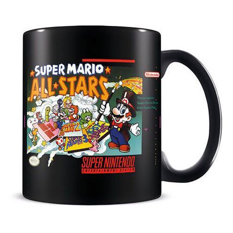 PYRAMID Nintendo Super Mario All Stars ceramic mug