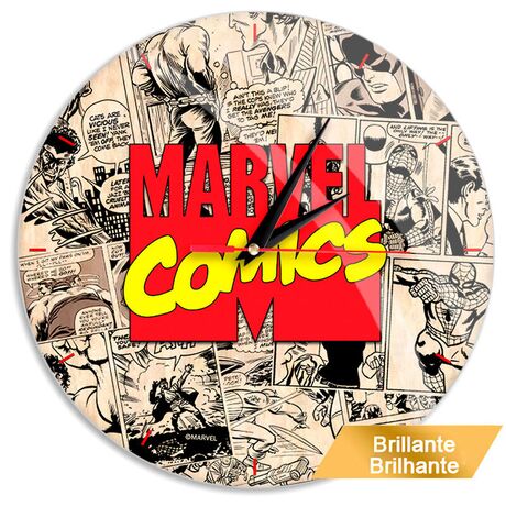 Marvel Comics Wall Clock