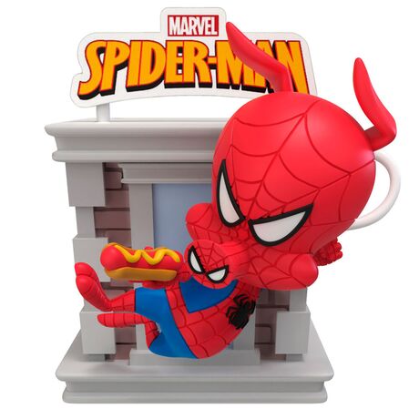 YUME TOYS Marvel Spiderman Tower Hero Box assorted surprise figure