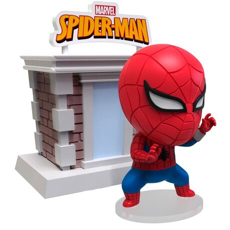 YUME TOYS Marvel Spiderman Tower Hero Box assorted surprise figure
