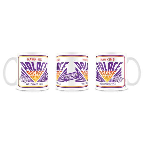 PYRAMID Stranger Things Hawkins Palace Arcade mug