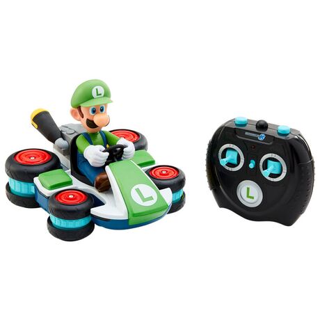 JAKKS PACIFIC Nintendo Mario Kart Luigi Mini RC Racer radio control car
