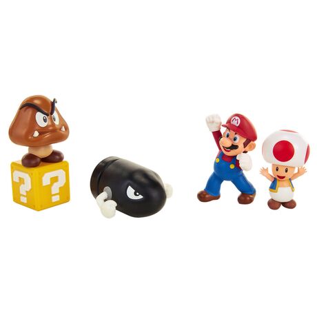 JAKKS PACIFIC Nintendo Super Mario assorted set diorama