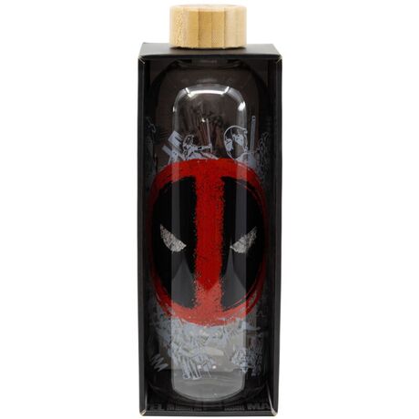 STOR Marvel Deadpool glass bottle 1030ml