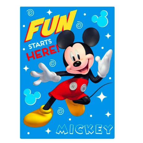 Disney Mickey polar blanket 8435631314967