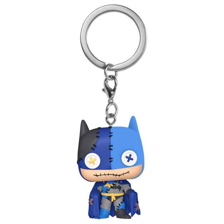 Pocket POP Keychain DC Comics ?Patchwork Batman 889698809078