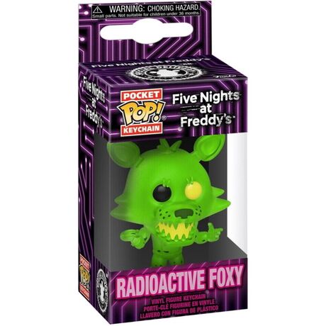 FUNKO Pocket POP Keychain Five Nights at Freddys Radioactive Foxy