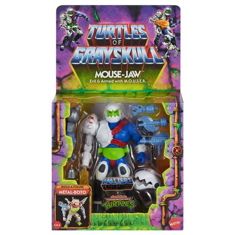 Masters of the Universe Turtles of Grayskull Mouse-Jaw figure 14cm 194735205592