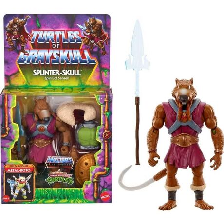 Masters of the Universe Turtles of Grayskull Splinter-Skull figure 14cm 194735205615