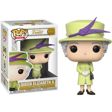 Funko Pop! Queen Elizabeth II Green Suit 01