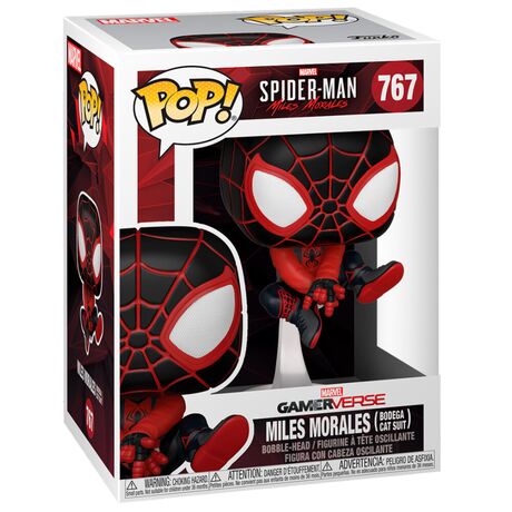 FUNKO POP Spider-Man Miles Morales Bodega Cat Suit 767 50152