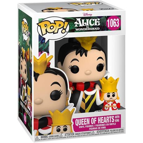 FUNKO POP Alice in Wonderland 70th Queen Hearts w/King 1063 55740
