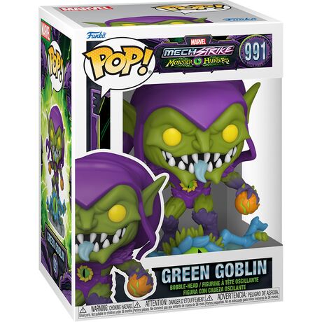 FUNKO POP Mech Strike Monster Hunters Green Goblin 991 61523