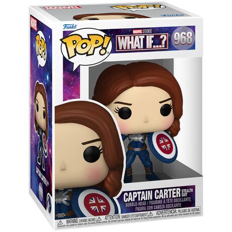 FUNKO POP Marvel What If Captain Carter Stealth Suit 58653