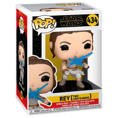 FUNKO POP Star Wars Rey (Two Lightsabers) Bobble 434 51484