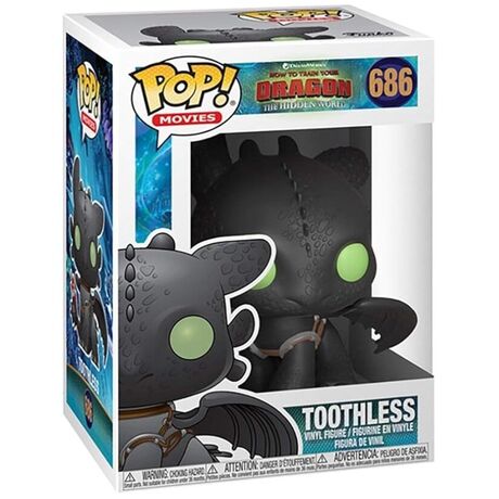 Funko Pop! How to Train your Dragon 3: Toothless 686