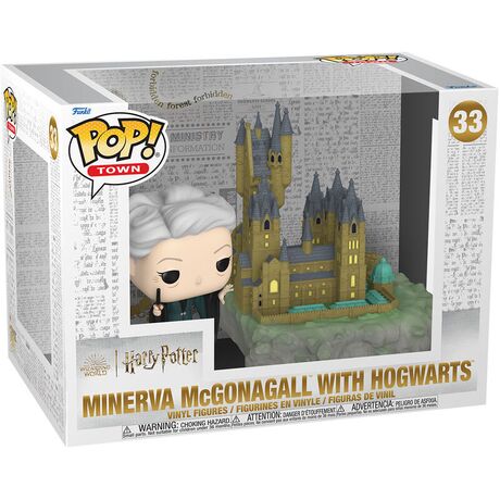 Funko Pop! Town: Harry Potter - Minerva McGonagall with Hogwarts 33