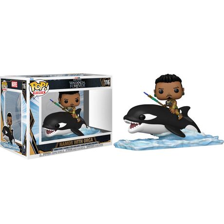 FUNKO POPS Black Panther Wakanda Forever Namor w/Orca 116 66721