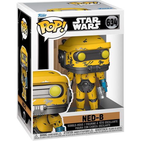 FUNKO POP Star Wars Obi-Wan S2 Ned-B Bobble 634 67586
