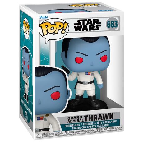 FUNKO POP Star Wars Ahsoka Grand Admiral Thrawn Bobble 683 76539