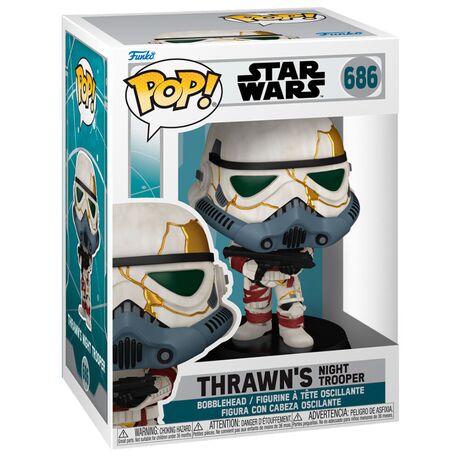 FUNKO POP Star Wars Ahsoka Thrawn's Night Trooper Bobble 686 76542