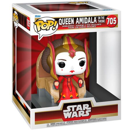 POP figure Deluxe Star Wars Queen Amidala on the Throne 889698760126