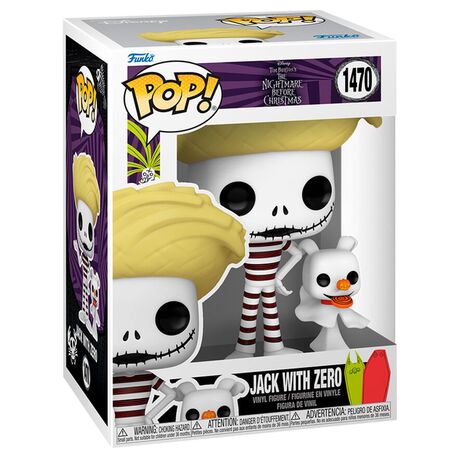 Funko Pop! Nightmare B.C. Jack Skellington w/Zero Beach 1470