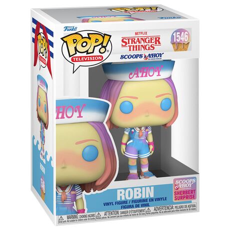 FUNKO POP Stranger Things Robin w/Uniform Scoops Ahoy 79997