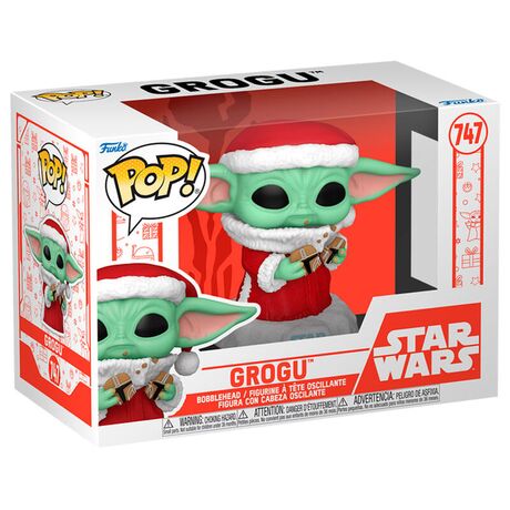 POP figure Star Wars Grogu with Christmas Cookie 889698800099