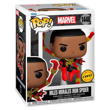 Funko Pop! Marvel: Miles Morales Iron Spider 1448 (1τμχ - Τυχαία Επιλογή 1:6 Chase)