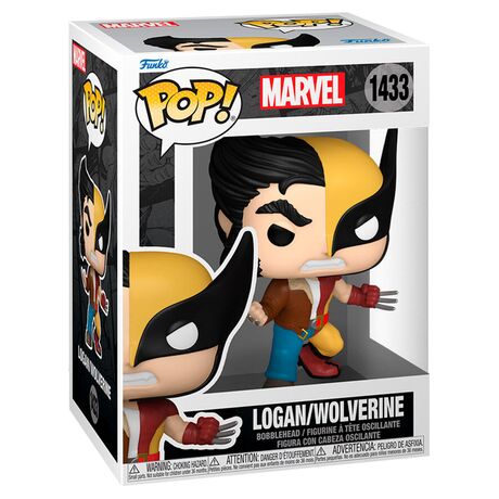 Funko Pop! Marvel Split Wolverine/Logan 1433