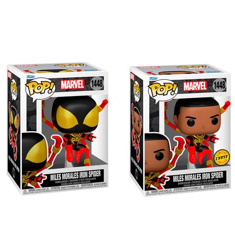 Funko Pop! Marvel: Miles Morales Iron Spider 1448 (1τμχ - Τυχαία Επιλογή 1:6 Chase)