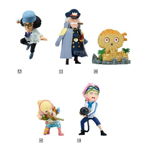 BANPRESTO One Piece Hachinosu world collectable figure 7cm