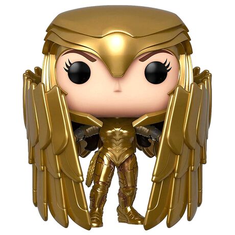 Funko Pop! DC Wonder Woman Gold Shield Metallic Exclusive 329