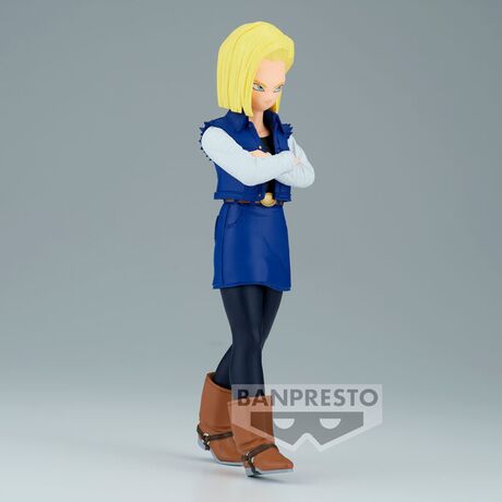 Dragon Ball Z Android 18 Solid Edge Work figure 17cm 4983164896398