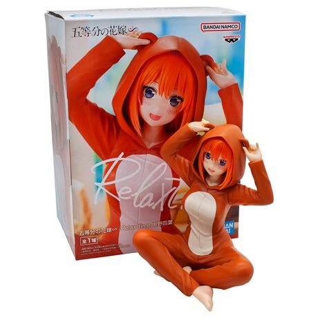 The Quintessential Quintuplets Yotsuba Nakano Relax Time figure 12cm 4983164895346