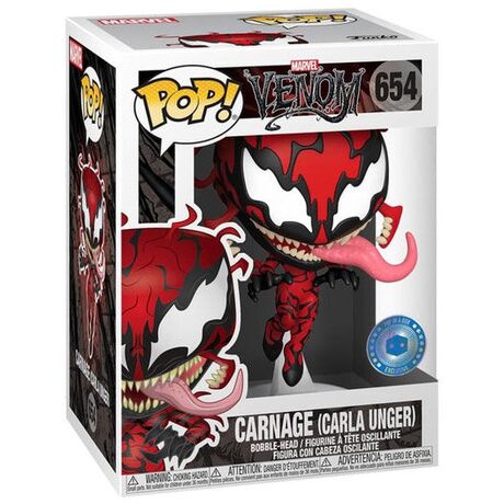 Funko Pop! Marvel Comics Carla Unger Carnage Exclusive 654