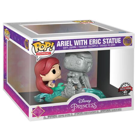 Funko Pop! Disney Ultimate Princess The Litle Mermaid Ariel & Statue Eric Exclusive 1169